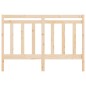 vidaXL Cabecero de cama madera maciza de pino 141x4x100 cm