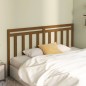 vidaXL Cabecero de cama madera maciza de pino marrón miel 186x4x100 cm vidaXL Cabecero de cama madera maciza de pino marrón miel 186x4x100 cm