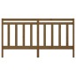 vidaXL Cabecero de cama madera maciza de pino marrón miel 186x4x100 cm vidaXL Cabecero de cama madera maciza de pino marrón miel 186x4x100 cm