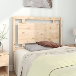 vidaXL Cabecero de cama madera maciza de pino 105,5x4x100 cm