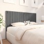 vidaXL Cabecero de cama madera maciza de pino gris 155,5x4x100 cm vidaXL Cabecero de cama madera maciza de pino gris 155,5x4x100 cm