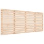vidaXL Cabecero de cama de pared madera maciza de pino 156x3x91,5 cm vidaXL Cabecero de cama de pared madera maciza de pino 156x3x91,5 cm