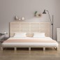 vidaXL Cabecero de cama de pared madera maciza de pino 156x3x91,5 cm vidaXL Cabecero de cama de pared madera maciza de pino 156x3x91,5 cm