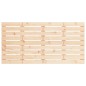 vidaXL Cabecero de cama de pared madera maciza de pino 156x3x63 cm vidaXL Cabecero de cama de pared madera maciza de pino 156x3x63 cm