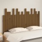 vidaXL Cabecero cama pared madera maciza pino marrón miel 140x3x80 cm vidaXL Cabecero cama pared madera maciza pino marrón miel 140x3x80 cm