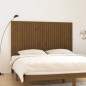 vidaXL Cabecero cama pared madera maciza pino marrón miel 185x3x110 cm vidaXL Cabecero cama pared madera maciza pino marrón miel 185x3x110 cm