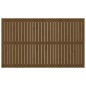 vidaXL Cabecero cama pared madera maciza pino marrón miel 185x3x110 cm vidaXL Cabecero cama pared madera maciza pino marrón miel 185x3x110 cm