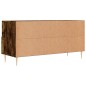 vidaXL Mueble de TV madera de ingeniería roble ahumado 102x36x50 cm vidaXL Mueble de TV madera de ingeniería roble ahumado 102x36x50 cm