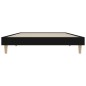 vidaXL Estructura de cama madera contrachapada negra 100x200 cm vidaXL Estructura de cama madera contrachapada negra 100x200 cm