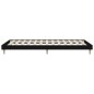 vidaXL Estructura de cama madera contrachapada negra 100x200 cm vidaXL Estructura de cama madera contrachapada negra 100x200 cm
