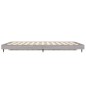 vidaXL Estructura de cama madera contrachapada gris Sonoma 135x190 cm vidaXL Estructura de cama madera contrachapada gris Sonoma 135x190 cm