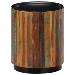 vidaXL Mesa de centro madera maciza reciclada 38x45 cm