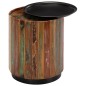vidaXL Mesa de centro madera maciza reciclada 38x45 cm vidaXL Mesa de centro madera maciza reciclada 38x45 cm