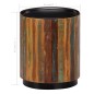 vidaXL Mesa de centro madera maciza reciclada 38x45 cm vidaXL Mesa de centro madera maciza reciclada 38x45 cm