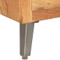 vidaXL Aparador de madera maciza de acacia 60x30x75 cm 