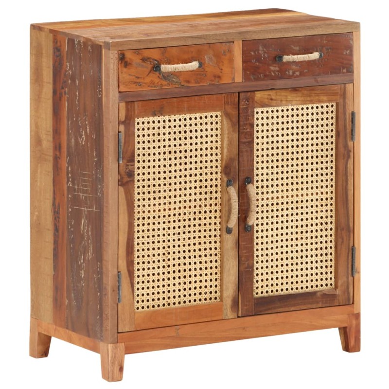 vidaXL Aparador de madera maciza reciclada 65x35x75 cm vidaXL Aparador de madera maciza reciclada 65x35x75 cm