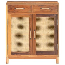 vidaXL Aparador de madera maciza reciclada 65x35x75 cm