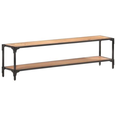 vidaXL Mueble de TV 150x30x40 cm madera maciza de acacia 