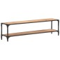 vidaXL Mueble de TV 150x30x40 cm madera maciza de acacia 