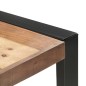 vidaXL Mesa de comedor de madera maciza de sheesham 200x100x75 cm vidaXL Mesa de comedor de madera maciza de sheesham 200x100x75 cm