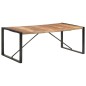 vidaXL Mesa de comedor de madera maciza de sheesham 200x100x75 cm vidaXL Mesa de comedor de madera maciza de sheesham 200x100x75 cm