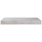 vidaXL Estante flotante de pared gris hormigón MDF 40x23x3,8 cm vidaXL Estante flotante de pared gris hormigón MDF 40x23x3,8 cm