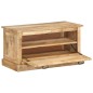 vidaXL Banco zapatero madera de mango maciza 85x40x45 cm vidaXL Banco zapatero madera de mango maciza 85x40x45 cm