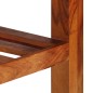 vidaXL Aparador con 3 cajones madera maciza de acacia 110x30x80 cm