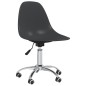 vidaXL Sillas de comedor giratorias 2 unidades PP gris claro vidaXL Sillas de comedor giratorias 2 unidades PP gris claro