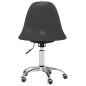 vidaXL Sillas de comedor giratorias 2 unidades PP gris claro vidaXL Sillas de comedor giratorias 2 unidades PP gris claro