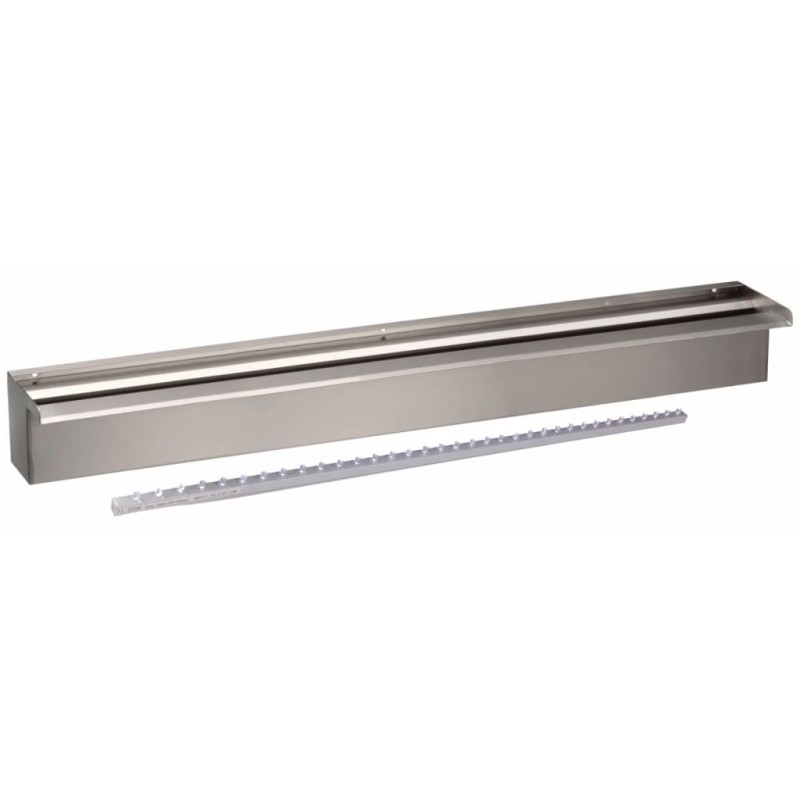 Ubbink Cascada Niágara 90 cm de acero inoxidable con luz LED Ubbink Cascada Niágara 90 cm de acero inoxidable con luz LED