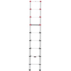 Hailo Escalera telescópica FlexLine 260 264 cm aluminio 7113-091