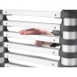 Hailo Escalera telescópica FlexLine 260 264 cm aluminio 7113-091 Hailo Escalera telescópica FlexLine 260 264 cm aluminio 7113-091