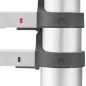 Hailo Escalera telescópica FlexLine 260 264 cm aluminio 7113-091 Hailo Escalera telescópica FlexLine 260 264 cm aluminio 7113-091