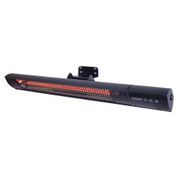 Sunred Calefactor de pared Royal Diamond Dark 2500 W rosa oro negro