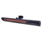 Sunred Calefactor de pared Royal Diamond Dark 2500 W rosa oro negro