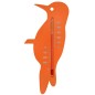 Nature Termómetro de pared de exterior pájaro pinzón naranja Nature Termómetro de pared de exterior pájaro pinzón naranja