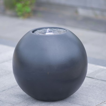 Ubbink Adorno de agua PIZARRA antracita 40x36 cm 5W 