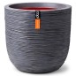 Capi Macetero Nature Rib bola gris oscuro 43x41 cm Capi Macetero Nature Rib bola gris oscuro 43x41 cm
