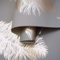 DUTCH WALLCOVERINGS Papel pintado Fawning Feather gris y oro rosa DUTCH WALLCOVERINGS Papel pintado Fawning Feather gris y oro rosa