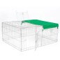 @Pet Recinto para mascotas de exterior Castle metal 144x112x60 cm @Pet Recinto para mascotas de exterior Castle metal 144x112x60 cm