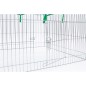 @Pet Recinto para mascotas de exterior Castle metal 144x112x60 cm @Pet Recinto para mascotas de exterior Castle metal 144x112x60 cm
