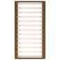 vidaXL Estructura cama individual madera maciza marrón miel 75x190 cm vidaXL Estructura cama individual madera maciza marrón miel 75x190 cm