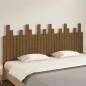 vidaXL Cabecero cama pared madera maciza pino marrón miel 185x3x80 cm vidaXL Cabecero cama pared madera maciza pino marrón miel 185x3x80 cm