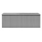 vidaXL Caseta de jardín metal gris 257x489x181 cm