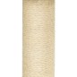 vidaXL Rascador para gatos con postes de sisal color crema 92 cm 