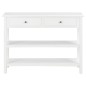 vidaXL Aparador de MDF blanco 110x35x80 cm vidaXL Aparador de MDF blanco 110x35x80 cm