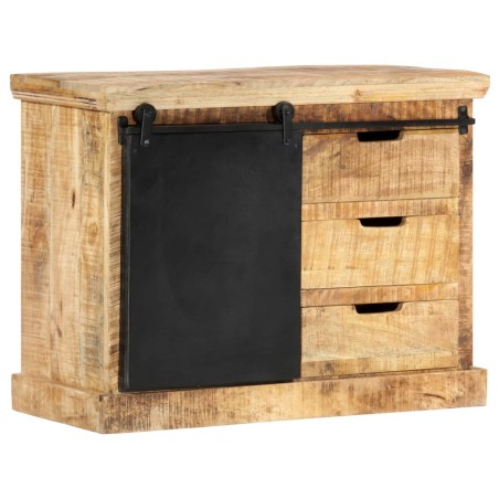 vidaXL Aparador de madera maciza de mango 80x30x60 cm