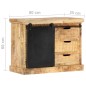 vidaXL Aparador de madera maciza de mango 80x30x60 cm vidaXL Aparador de madera maciza de mango 80x30x60 cm