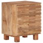 vidaXL Mesita de noche de madera maciza de mango 40x35x51 cm 